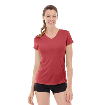 Gabrielle Micro Sleeve Top-XL-Red